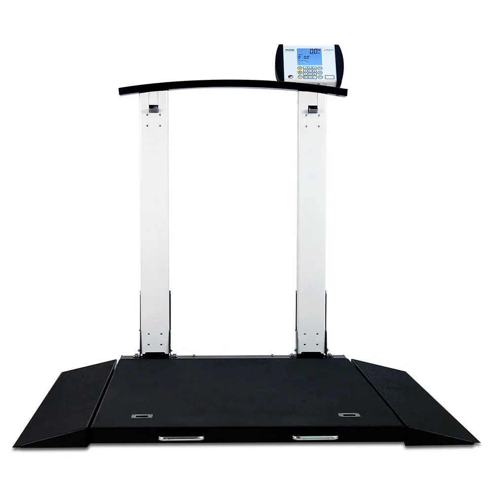 Detecto Portable Wheelchair Scale with Handrail