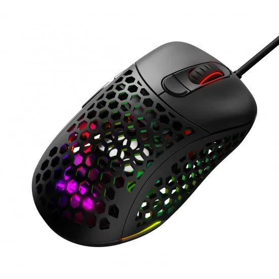 Devo Gaming Mouse Litone RGB 58g - Black