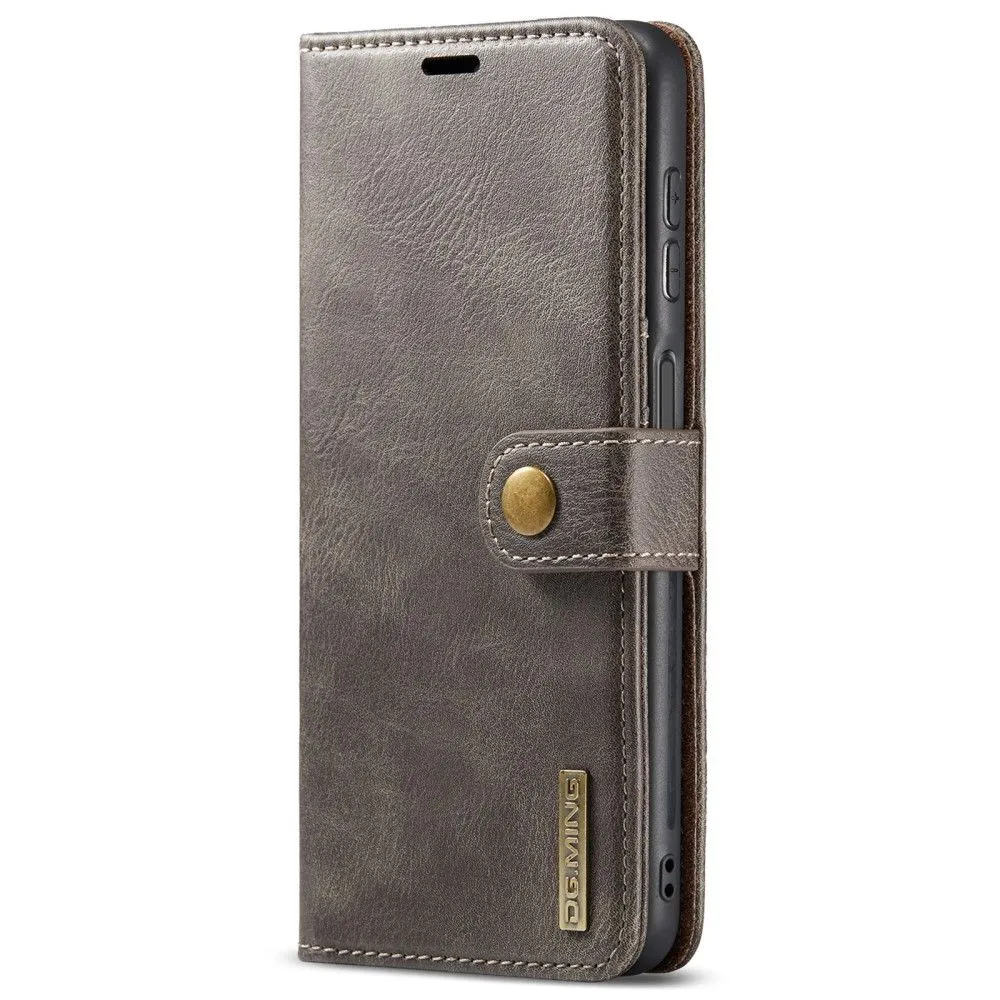 DG.MING Samsung Galaxy A13 4G 2-in-1 Wallet Case - Grey