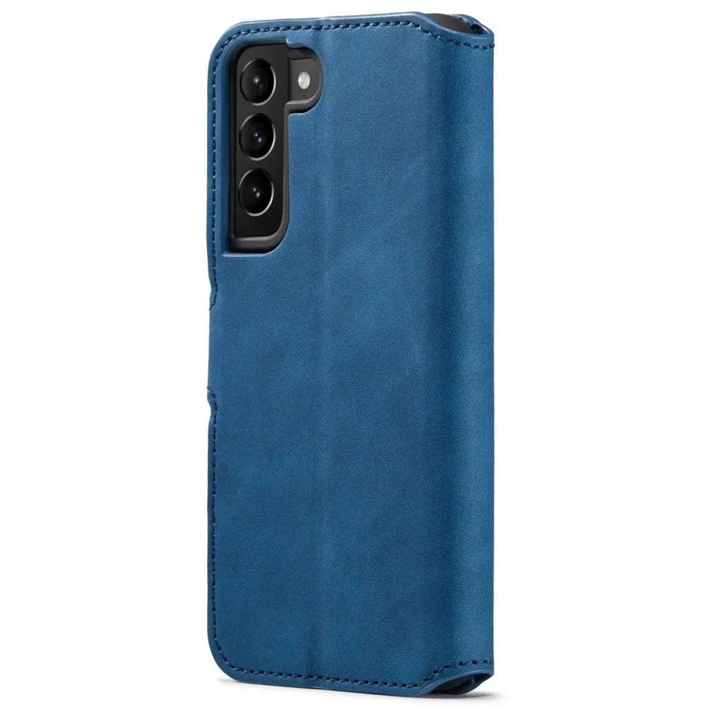 DG.MING Samsung Galaxy S22 Plus Retro Case - Blue