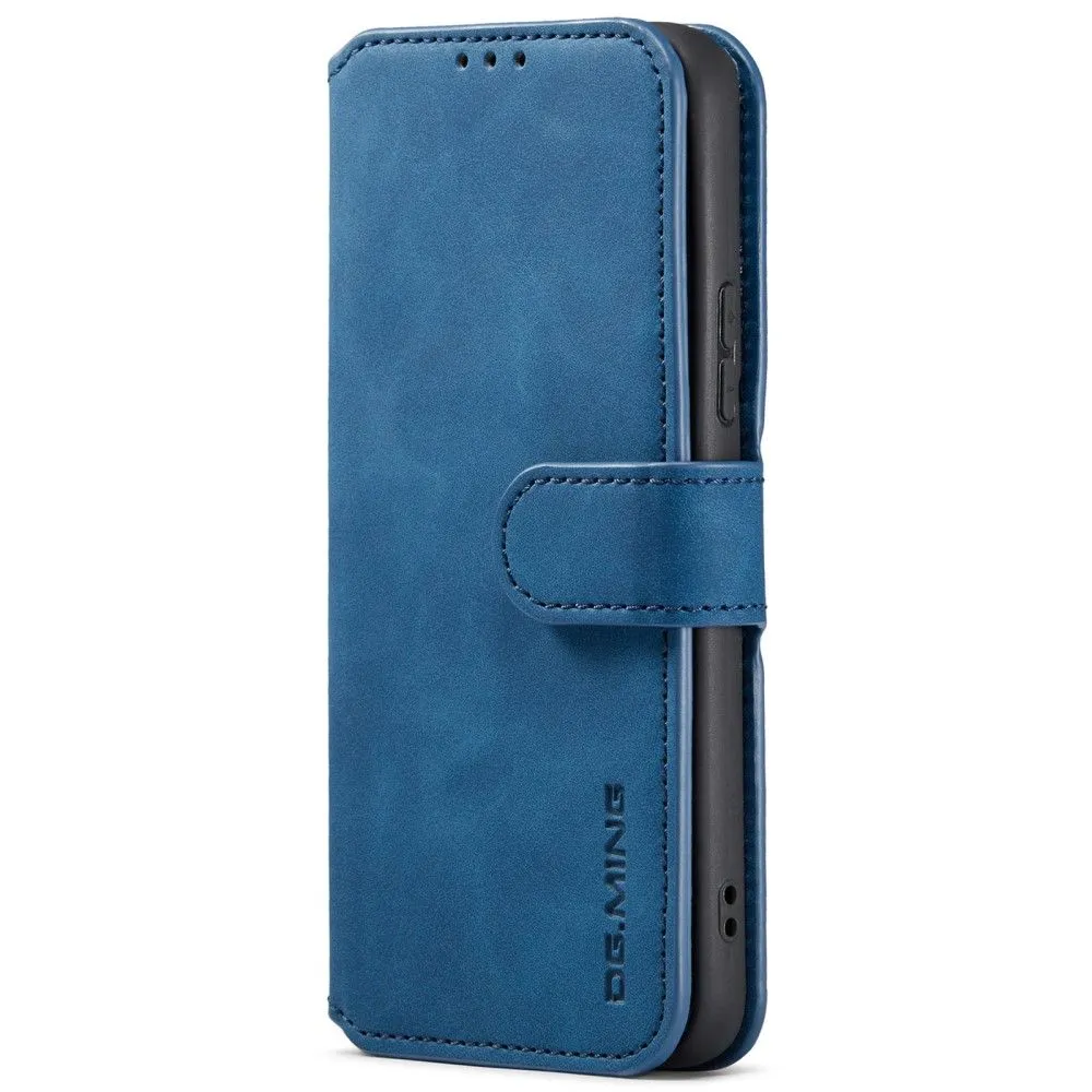 DG.MING Samsung Galaxy S22 Plus Retro Case - Blue