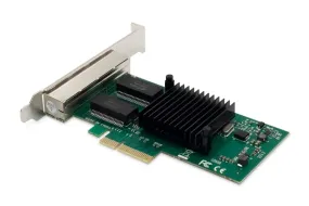 Digitus - Network Adapter - Pcie 2.1 - Gigabit Ethernet X 4