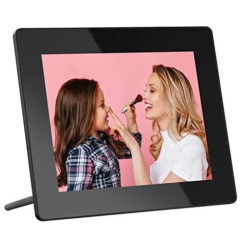 Dragon Touch Digital Picture Frame, 8-Inch Wi-Fi Digital Photo Frame with IPS Touch Screen HD Display, 16GB Storage, Share Photos via App, Email, Cloud, Support USB Drive/SD Card - Classic 8