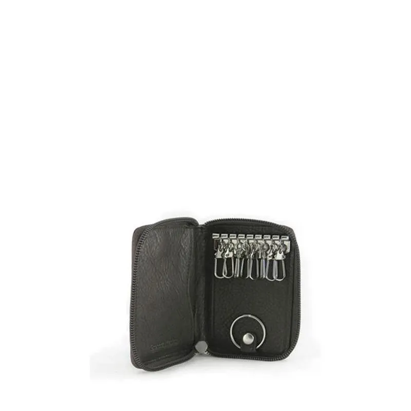 Eight Hook Zip Key Case with Valet