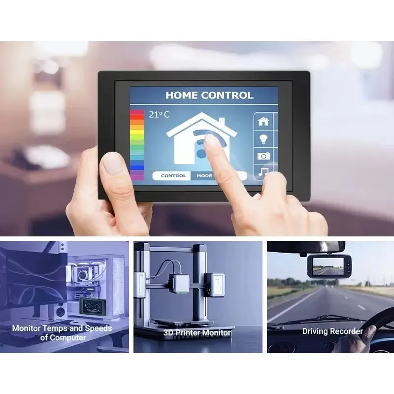 ESP32 Terminal 3.5-inch Parallel 480x320 TFT Capacitive Touch Display (ILI9488)