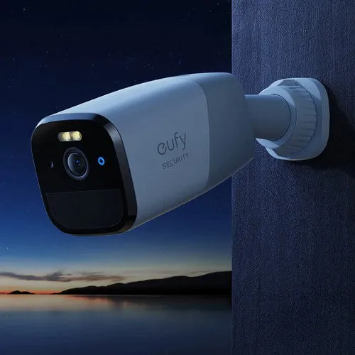 Eufy 4G LTE Indoor & Outdoor IP Security Camera - White | T8151321