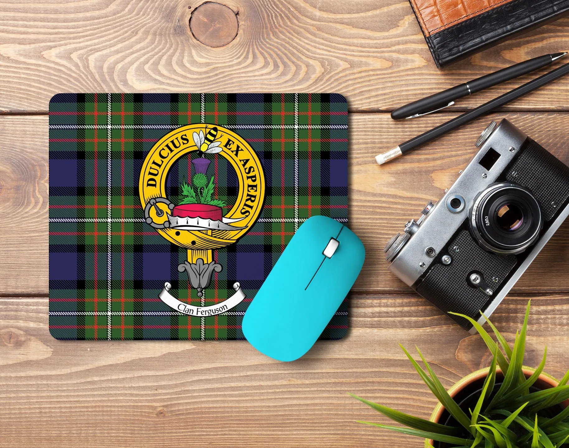 Ferguson Clan Crest Mouse Pad