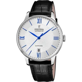 Festina Automatic Leather Analog Mens Watch I Model F20484/1 Automatic Movement