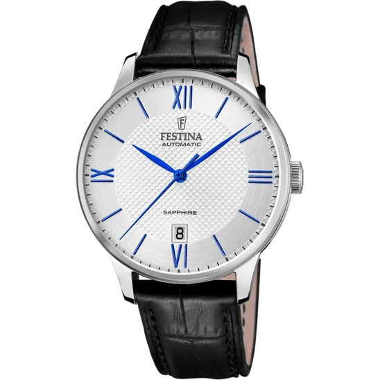 Festina Automatic Leather Analog Mens Watch I Model F20484/1 Automatic Movement