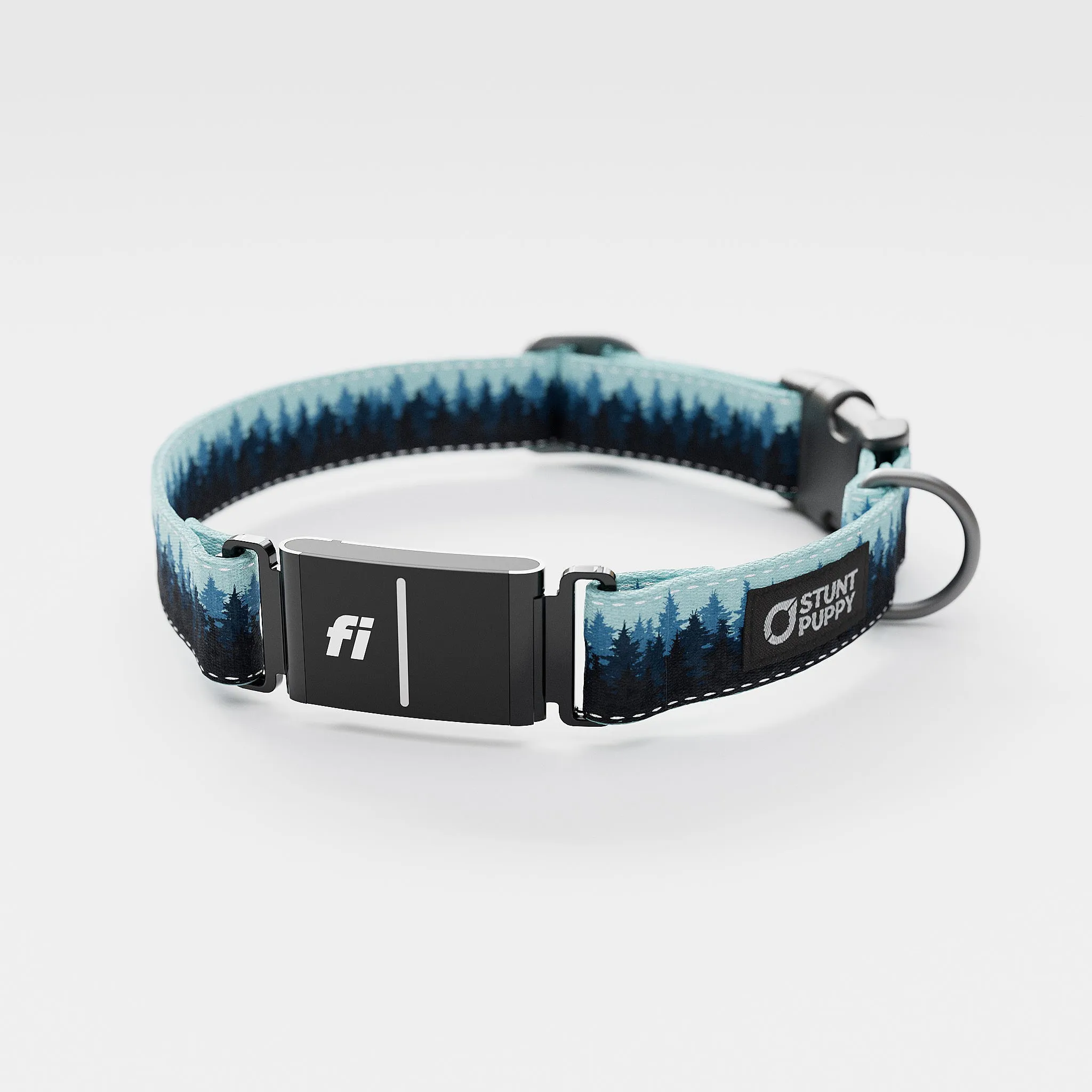 Fi GPS Included Pines Blue Everyday Collar (6 month subscription)