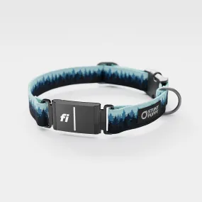 Fi GPS Included Pines Blue Everyday Collar (6 month subscription)