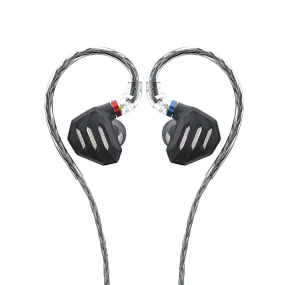 FiiO FH7S 1DD 4BA Hybrid IEMs In-Ear Monitors With 3.5mm & 4.4mm Plugs Expanded MMCX