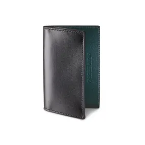 Folded Card Case Black Calf