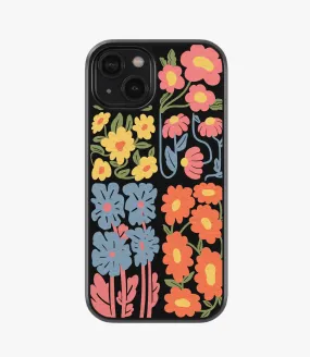 Fourfold Flora Premium Leather Phone Case