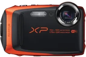 FUJIFILM 16500337 16.4-Megapixel FinePix XP90 Digital Camera (Orange)