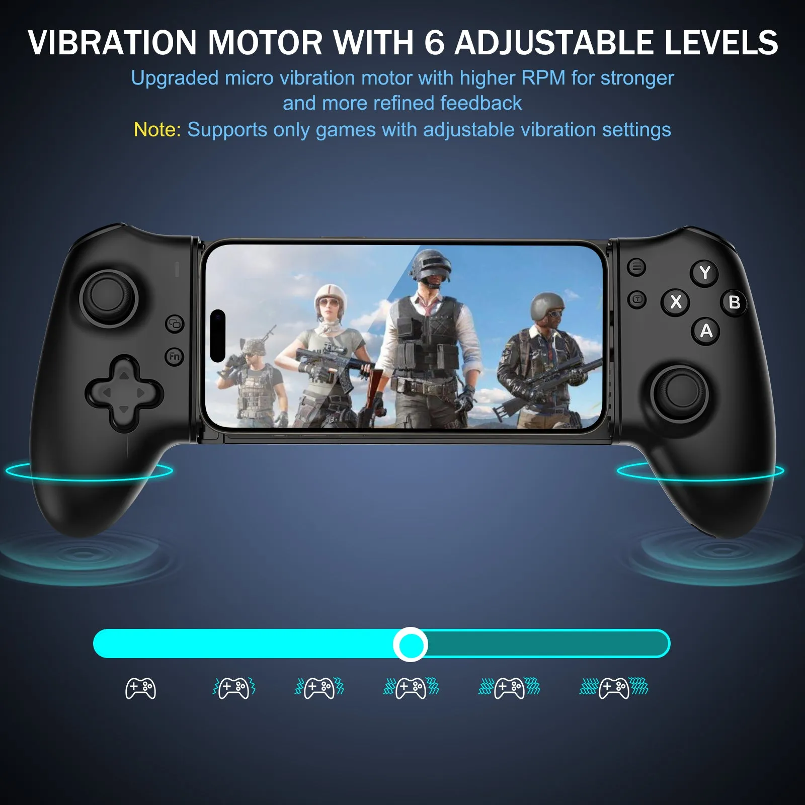 G-STORY Mobile Gaming Controller USB-C Wired&Bluetooth for Android,Dual Hall Joysticks&Ergonomic Design | Plug-and-Play Stream PC,Xbox,PS,Cloud Console Gaming android game controller