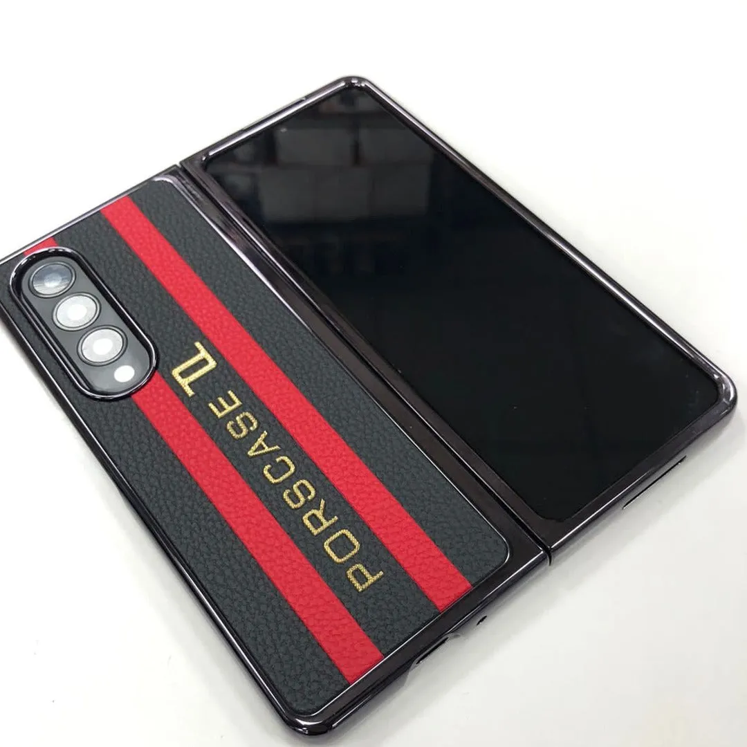 Galaxy Z Fold Series Stripe Fusion Pattern Case