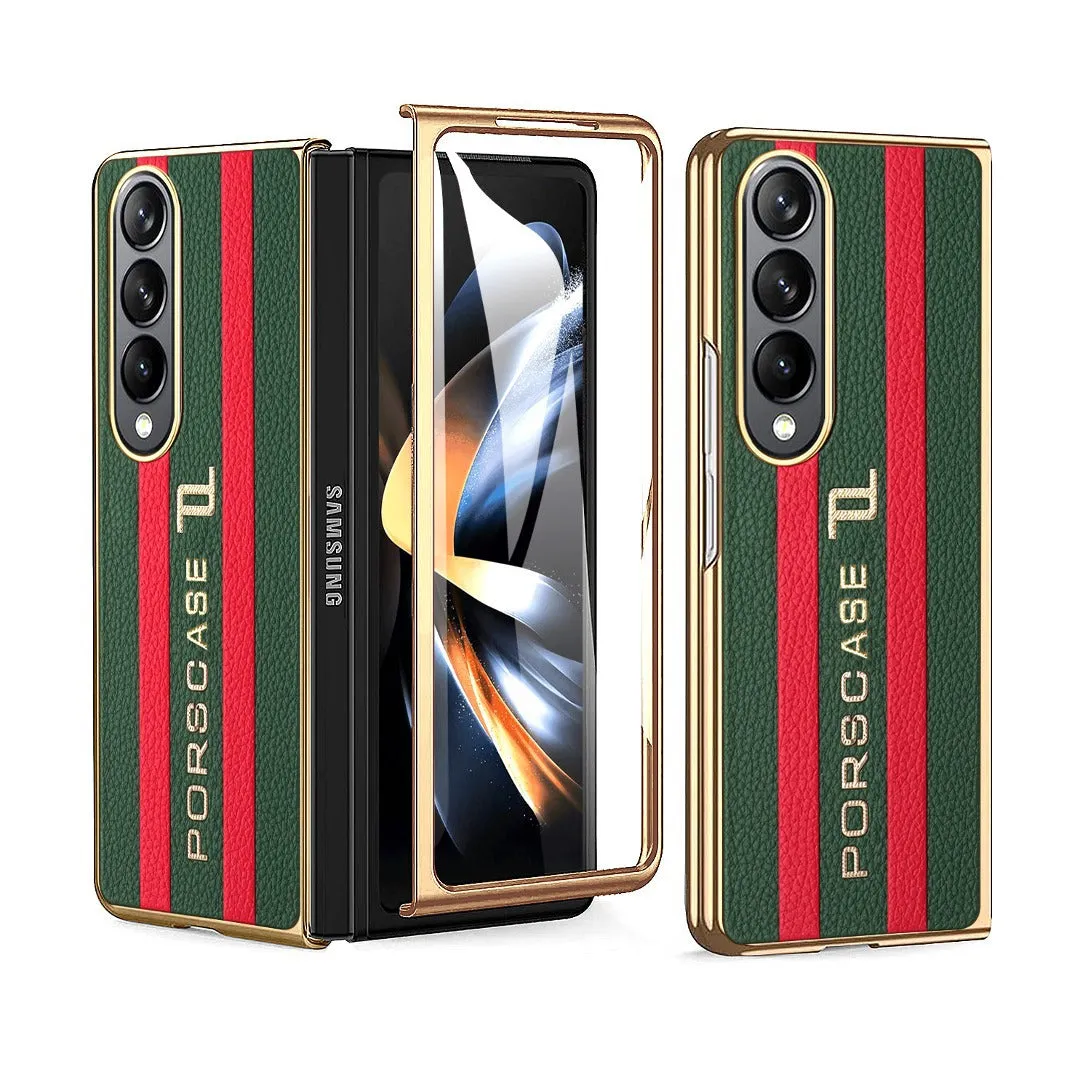 Galaxy Z Fold Series Stripe Fusion Pattern Case