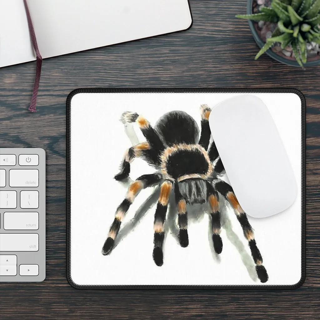 Gaming Mouse Pad   AL BLUE DESIGNED ART SPIDER