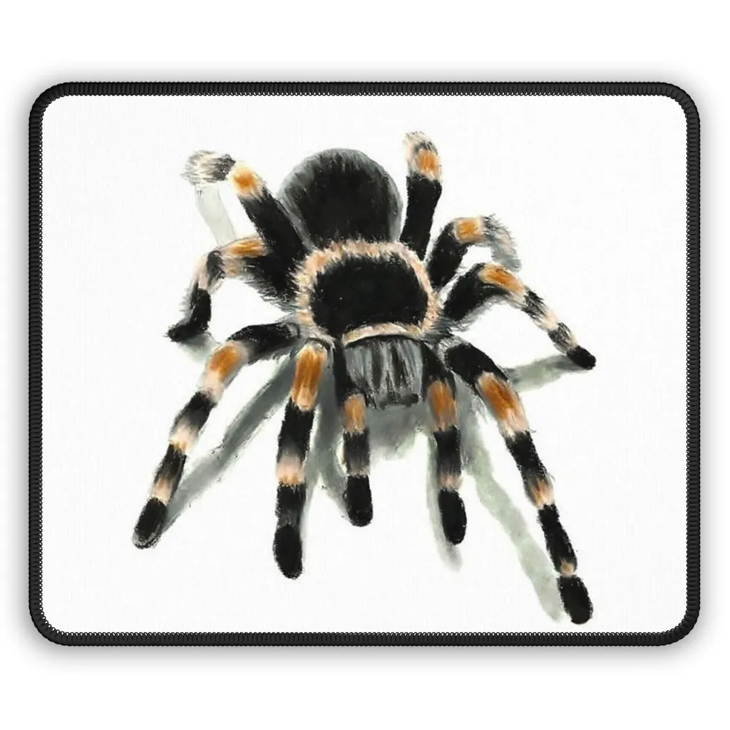 Gaming Mouse Pad   AL BLUE DESIGNED ART SPIDER