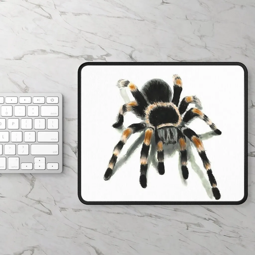 Gaming Mouse Pad   AL BLUE DESIGNED ART SPIDER