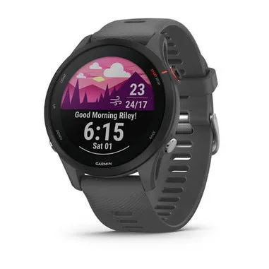 Garmin Forerunner 255 3,3 cm (1.3") MIP 46 mm Digitale Grigio Wi-Fi GPS (satellitare)