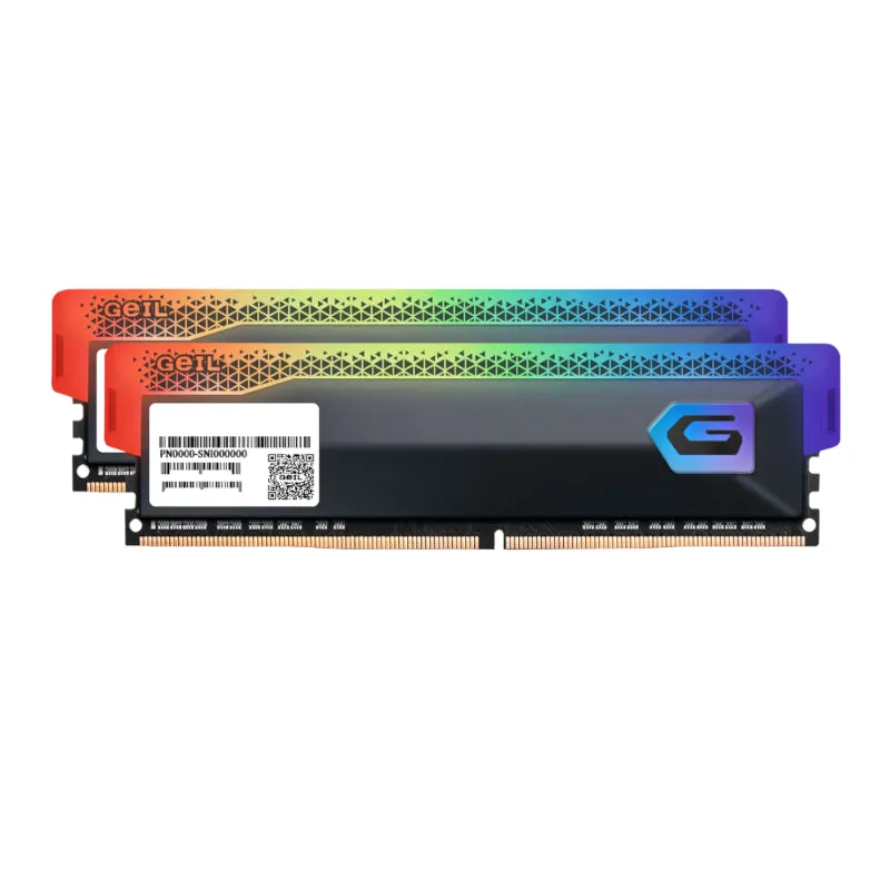 Geil Orion Rgb 32Gb Kit(2X16Gb) 3600Mhz Ddr4 Desktop Gaming Memory-Gray