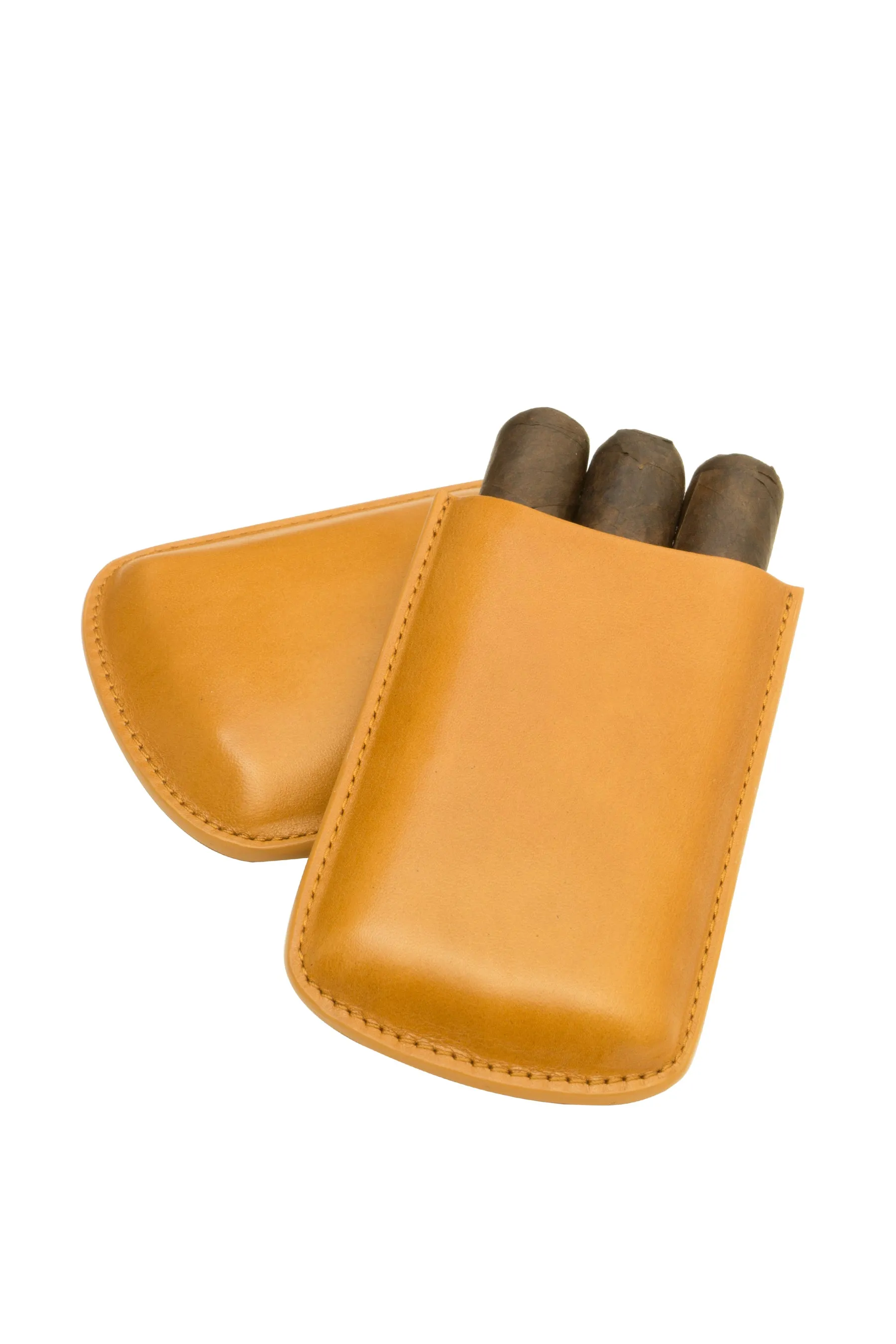 Genuine Leather Robusto Cigar Case | TF300