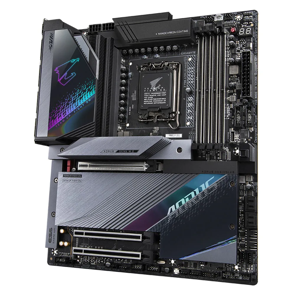 Gigabyte Z790 Aorus Master Motherboard - Supports Intel Core 13Th Cpus, 20 1 2 Phases Digital Vrm, Up To 8000Mhz Ddr4 (O