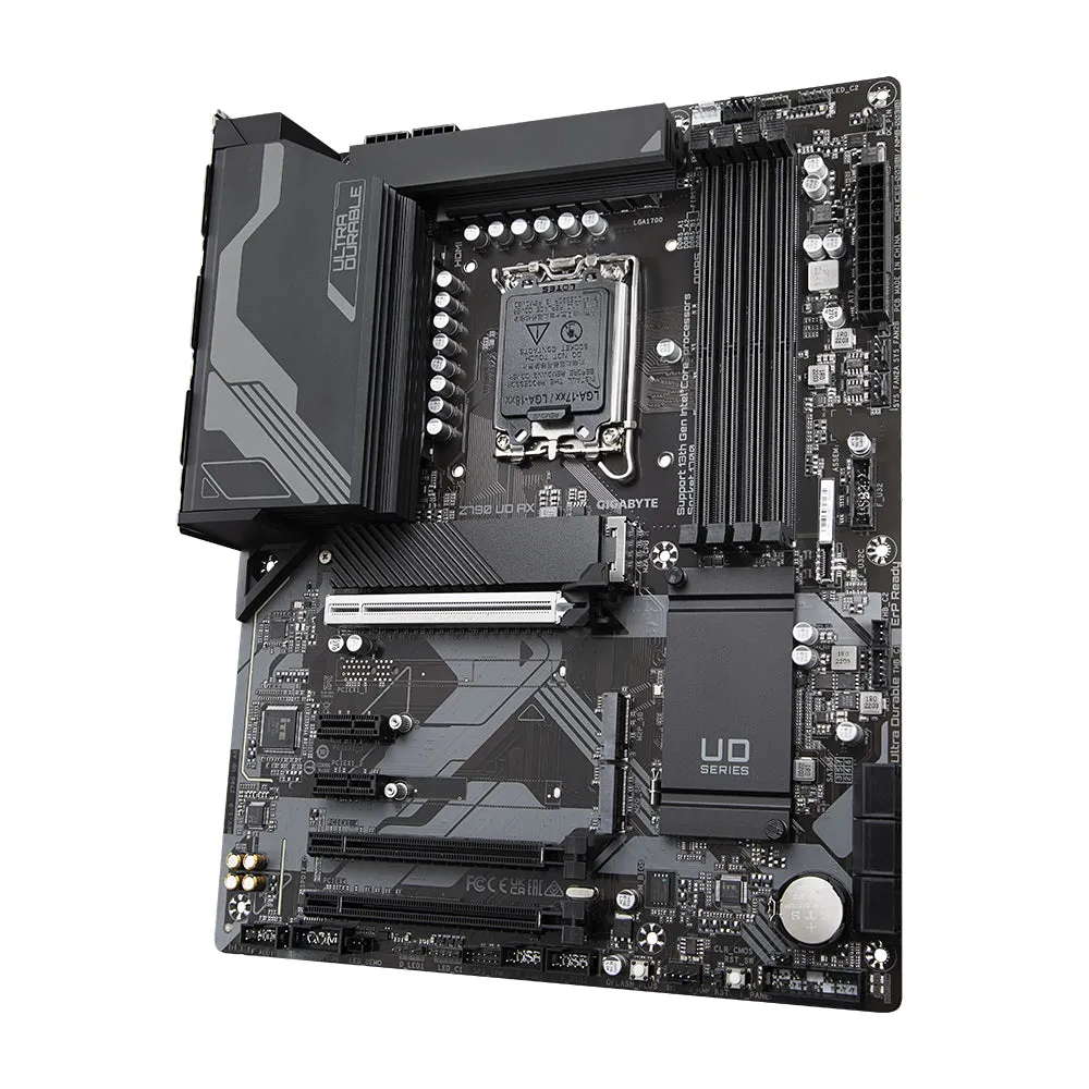 Gigabyte Z790 Ud Ax Motherboard - Supports Intel Core 14Th Cpus, 16* 1 １ Phases Digital Vrm, Up To 7600Mhz Ddr5 (Oc), 3X