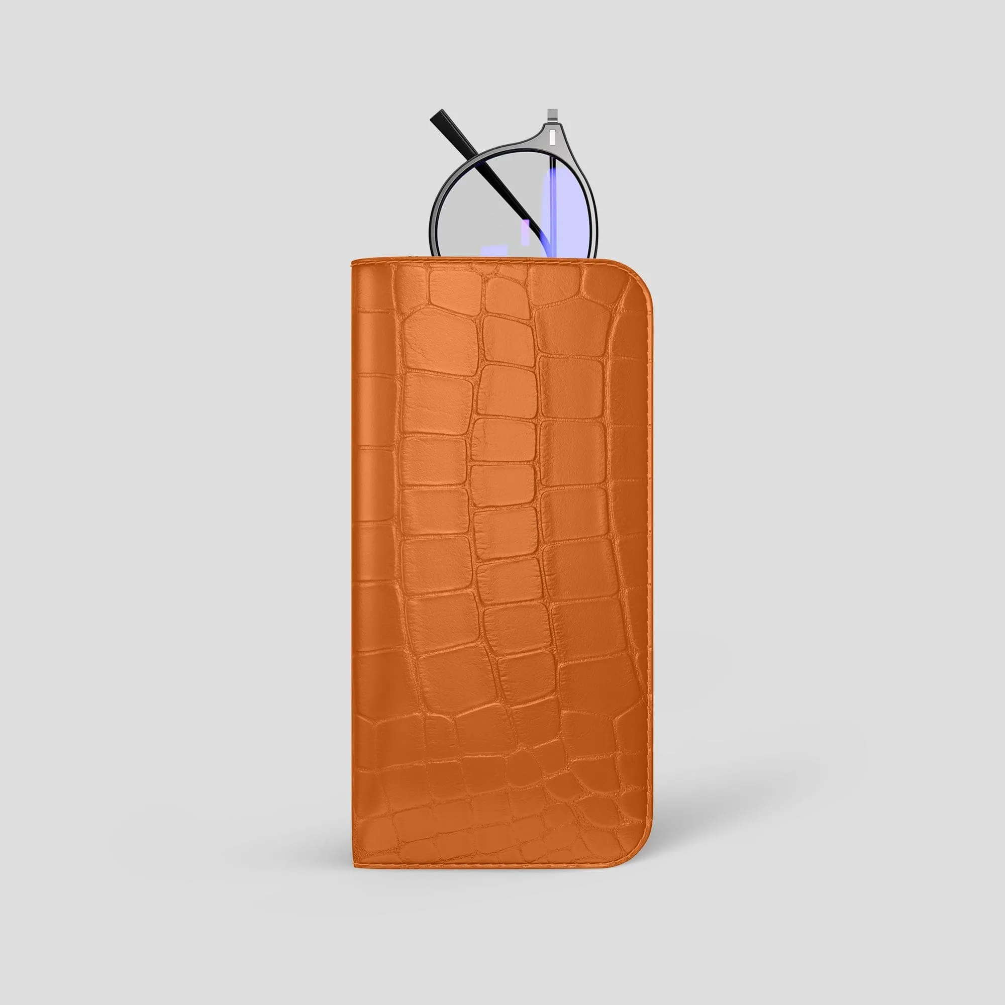 Glasses Case In Alligator