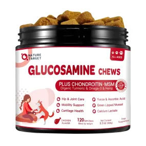 Glucosamine Chews Supplement for Dog & Cat, with Joint Health