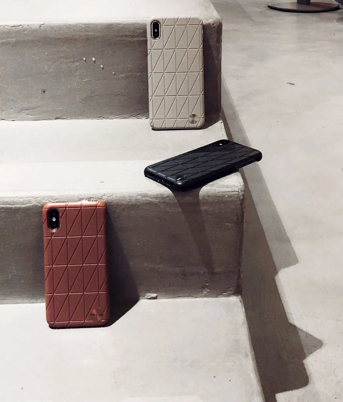 Holdit Style Phone Case for iPhone Xs / X Tokyo Series - Frame Maroon