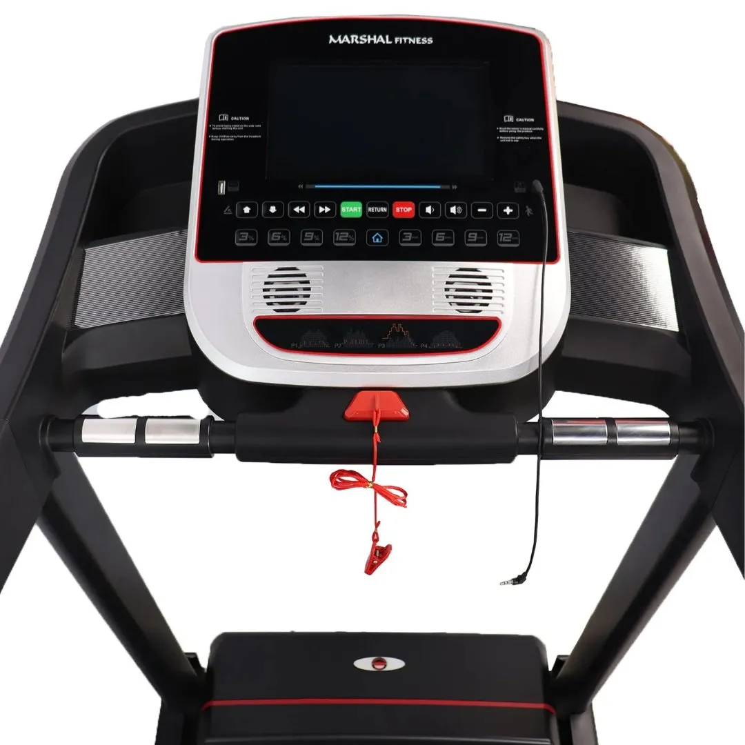 Home Treadmill with 10" TV Screen and DC4.5 HP Motor - Wi-Fi