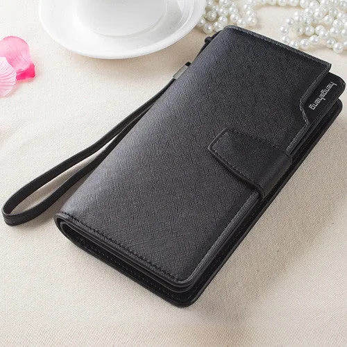 Hot Fashion Female wallets High-quality PU Leather Wallet Women Long Style Cowhide Purse Brand Capacity Clutch Card Holder Pouch