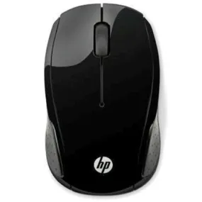 HP 200 Wireless Mouse with Portable Design in Black / Marine Blue / Red