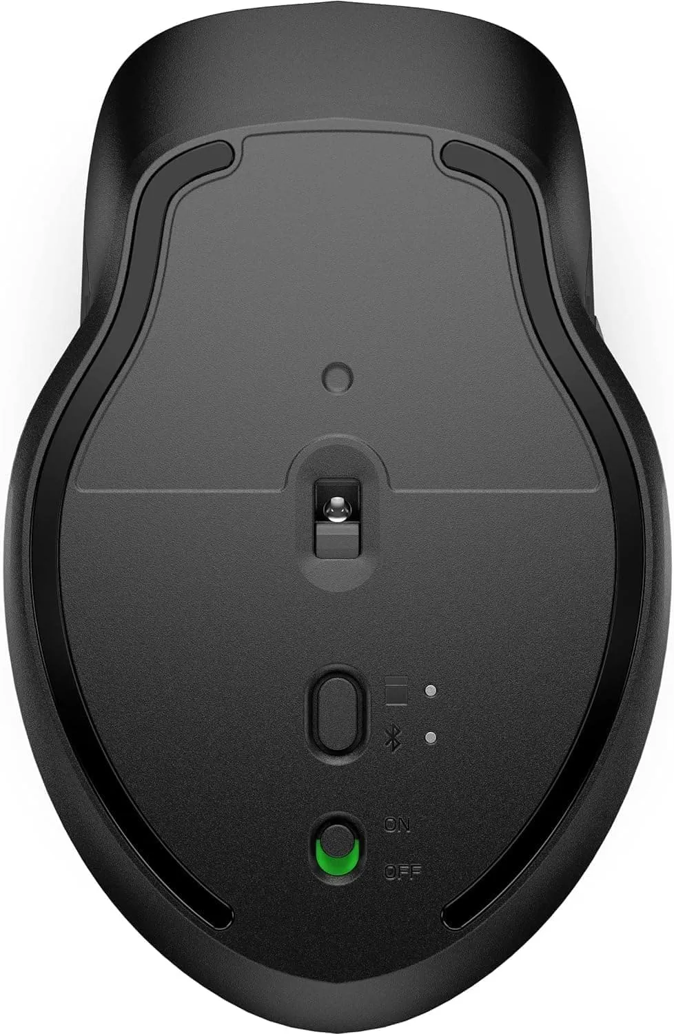 HP 430 wireless mouse | 2.4 GHz wireless connection & Bluetooth 5.2 | USB dongle | 4,000 dpi | 4 buttons | for up to 2 devices | black | incl. 1 x AA Battery