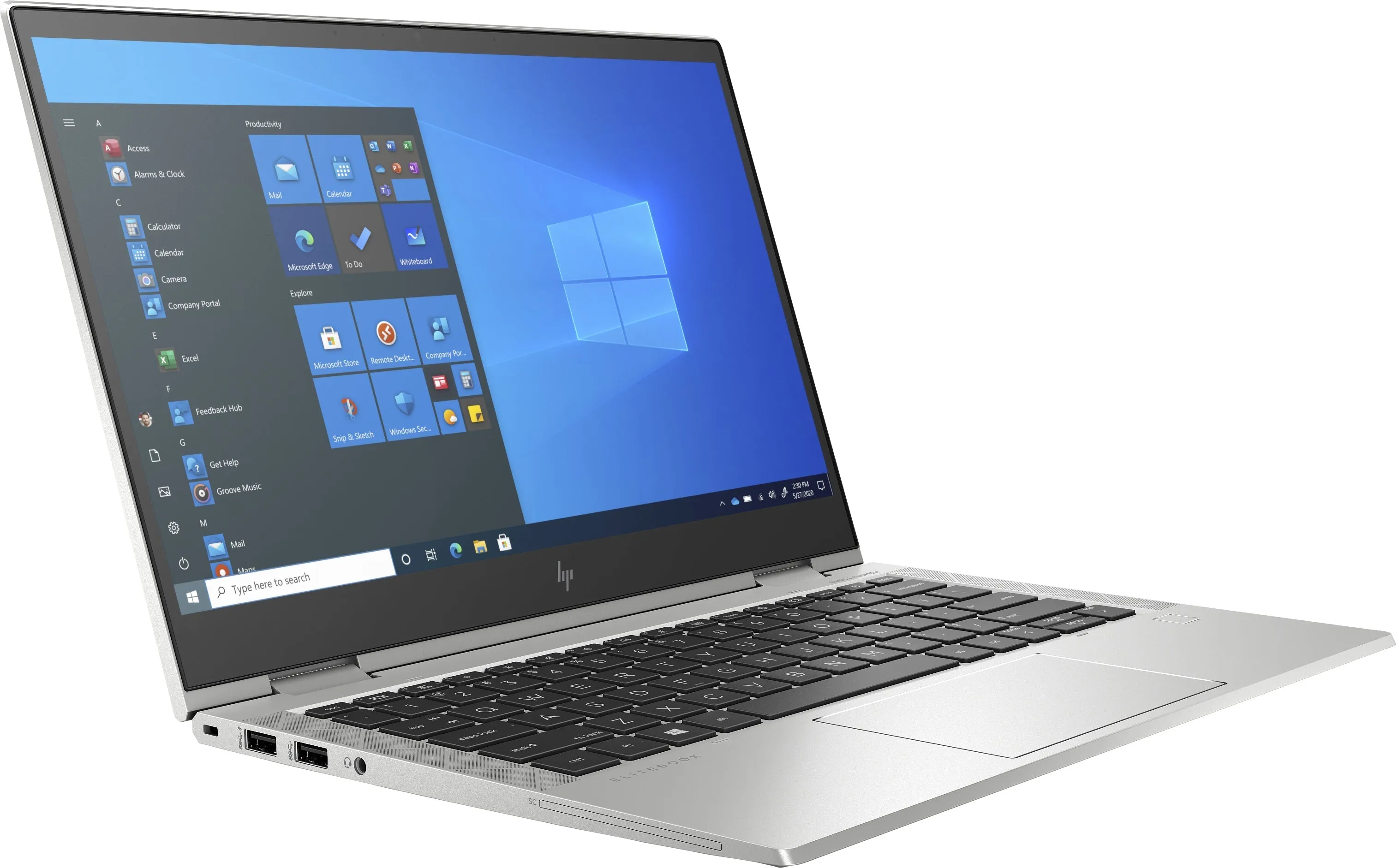 HP EliteBook X360 830 G8 13.3" FHD Convertible Notebook, Intel i5-1135G7, 2.40GHz, 16GB RAM, 256GB SSD, Win11DG - 60S79UT#ABA