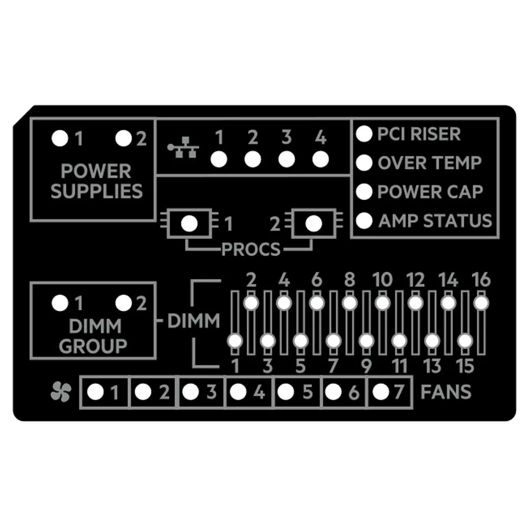 HPE ProLiant DL360 Gen10 Plus LFF System Insight Display Power Module Kit | P26457-B21