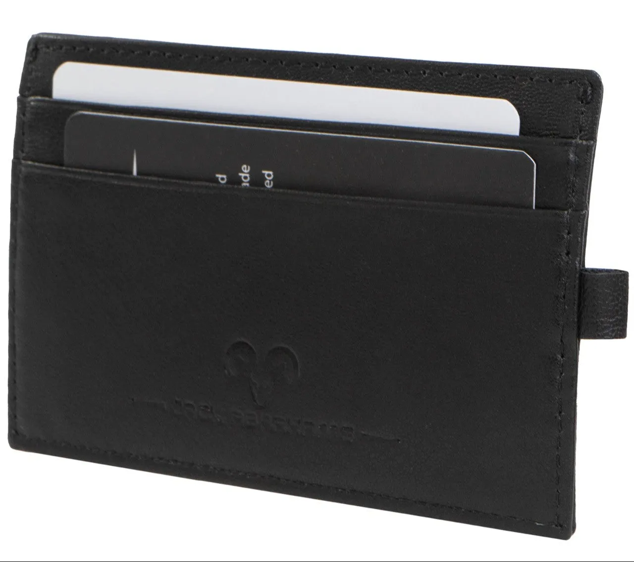 Jack Abrahams Card Case RFID Wallet With Removable Money Clip Bottle Opener