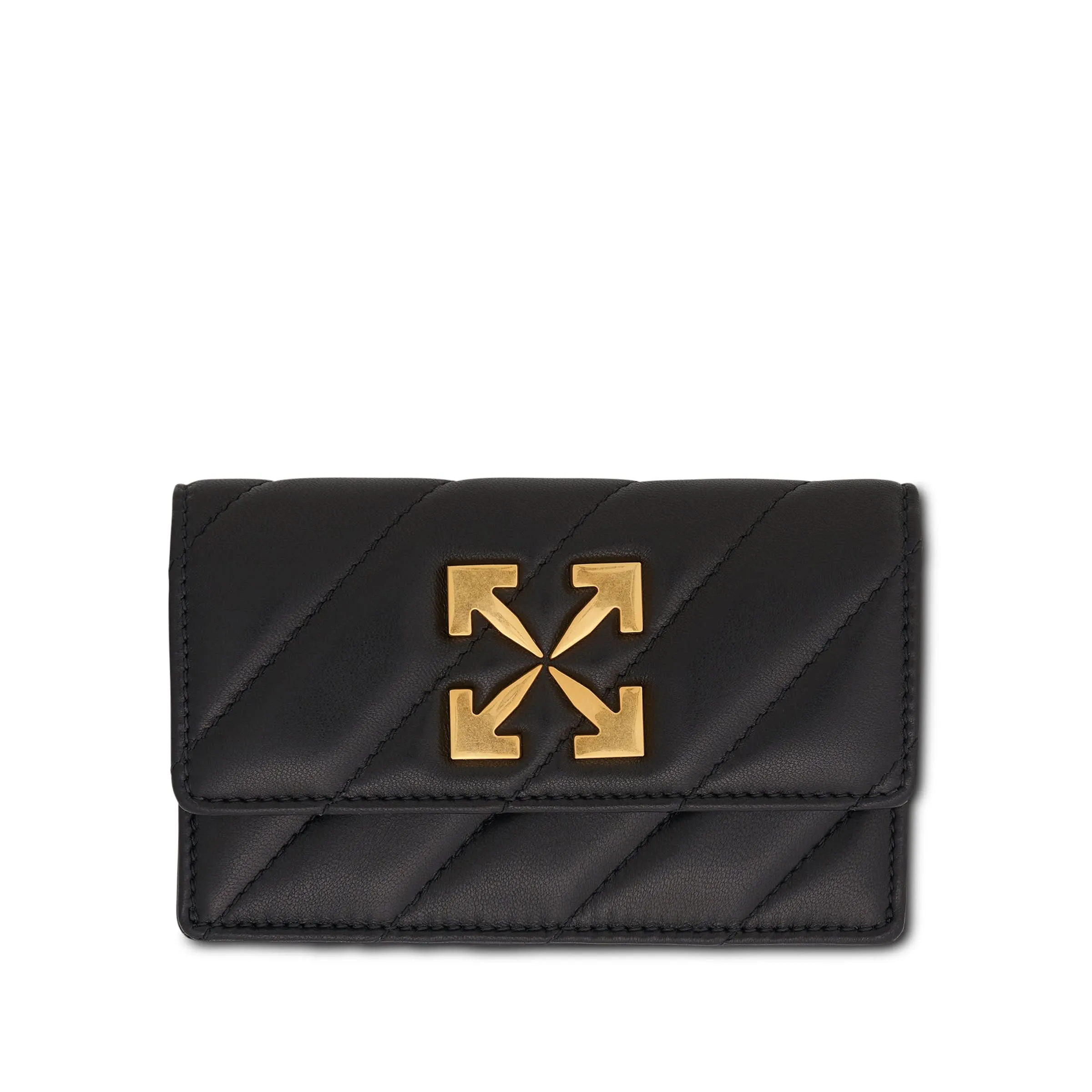 Jackhammer Flat Card Case in Black