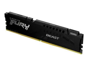 Kingston Fury Beast - Ddr5 - Module - 16 Gb - Dimm 288-Pin - 5600 Mhz / Pc5-44800 - Cl36 - 1.25 V - Unbuffered - On-Die