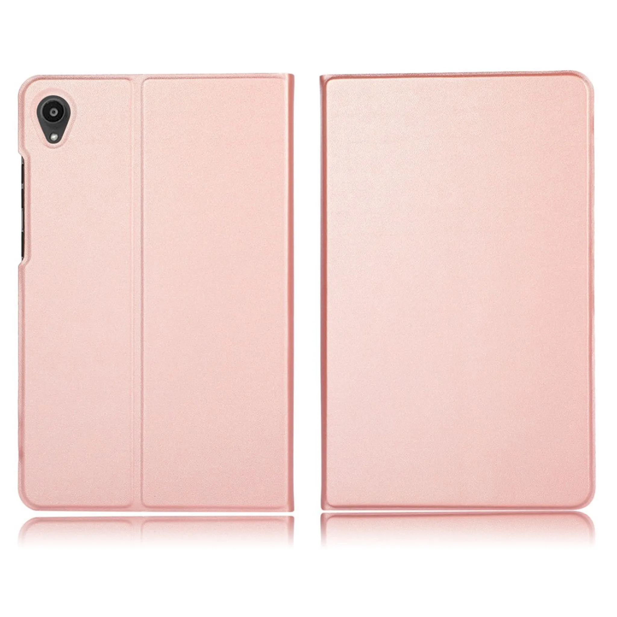 Leather case for Lenovo Tab M8 (2nd Gen) FHD - Rose Gold