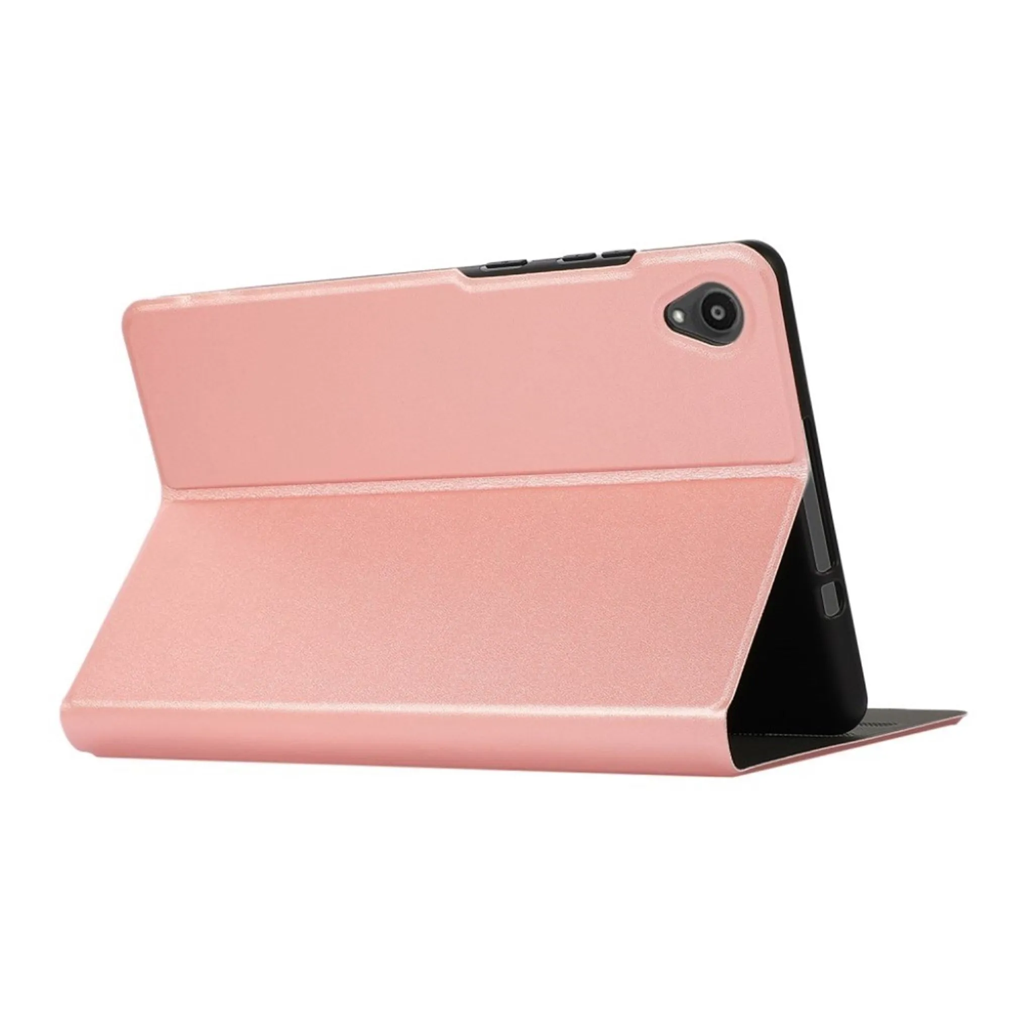 Leather case for Lenovo Tab M8 (2nd Gen) FHD - Rose Gold