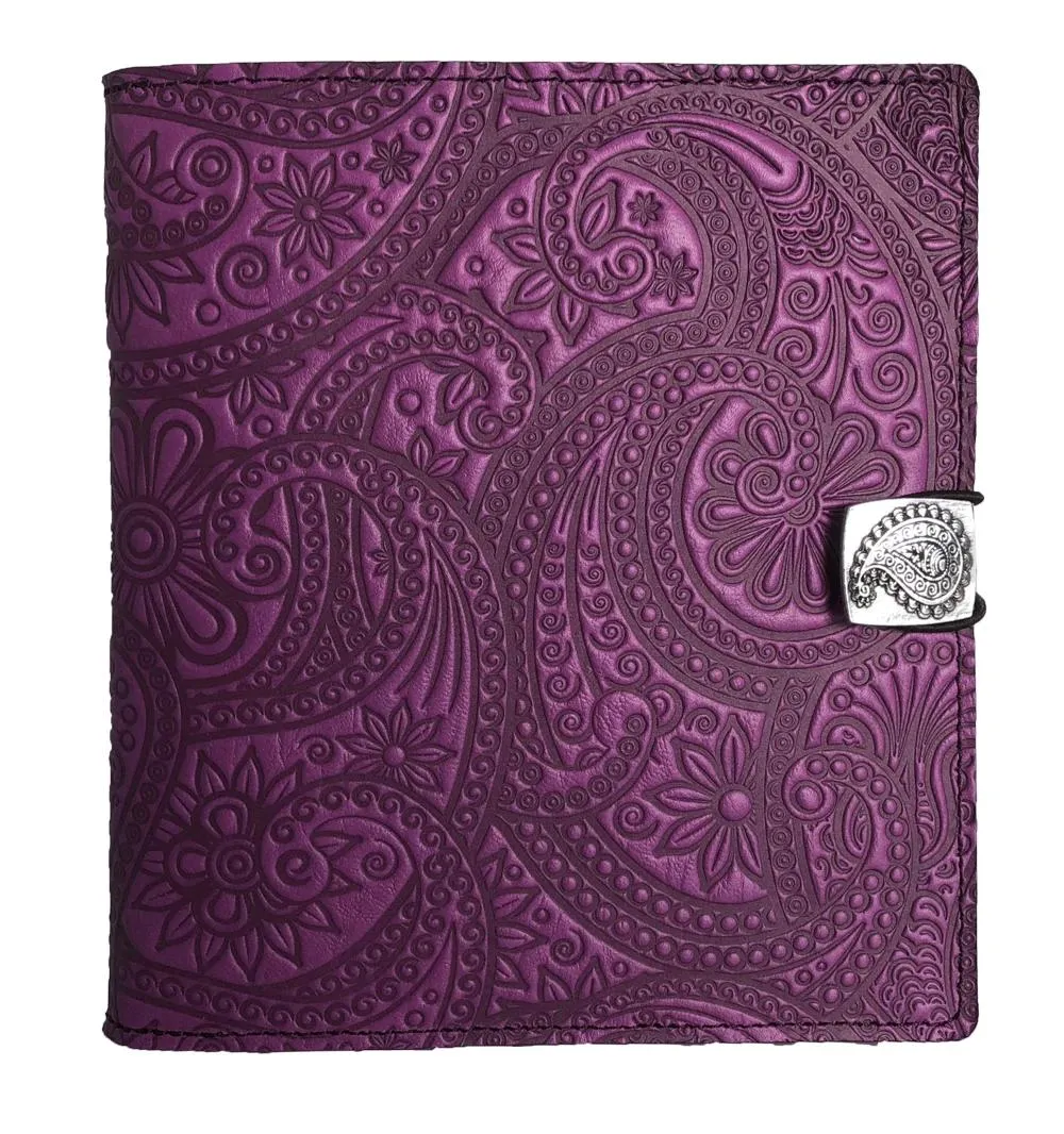 Leather Cover for Kindle Oasis, Paisley