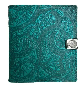 Leather Cover for Kindle Oasis, Paisley