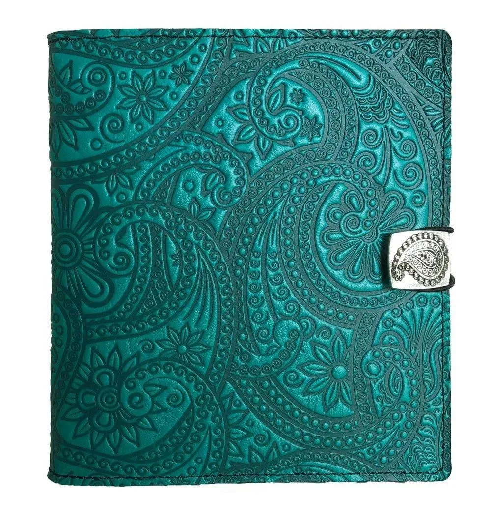 Leather Cover for Kindle Oasis, Paisley