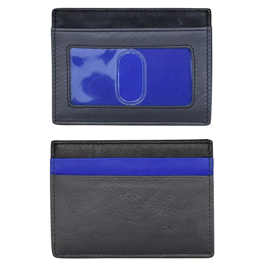 Leather I.D. and Credit Card Holder