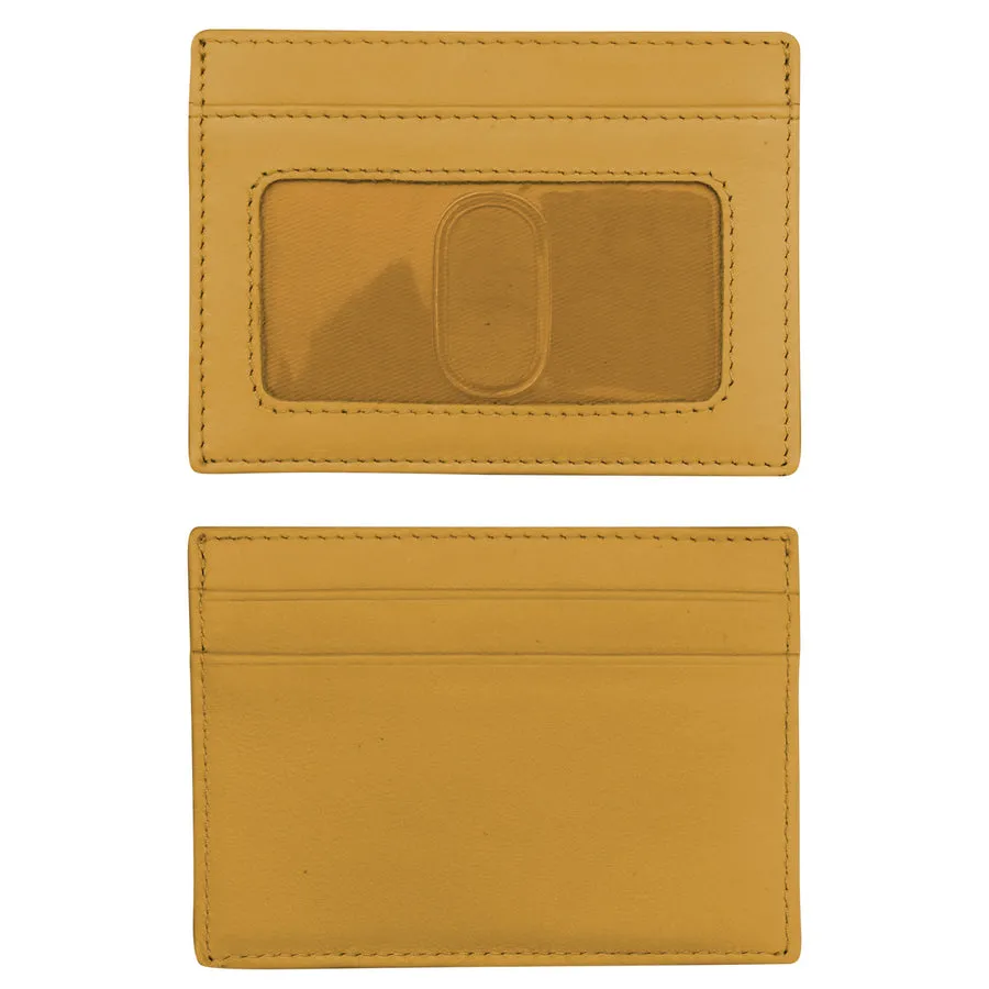 Leather I.D. and Credit Card Holder