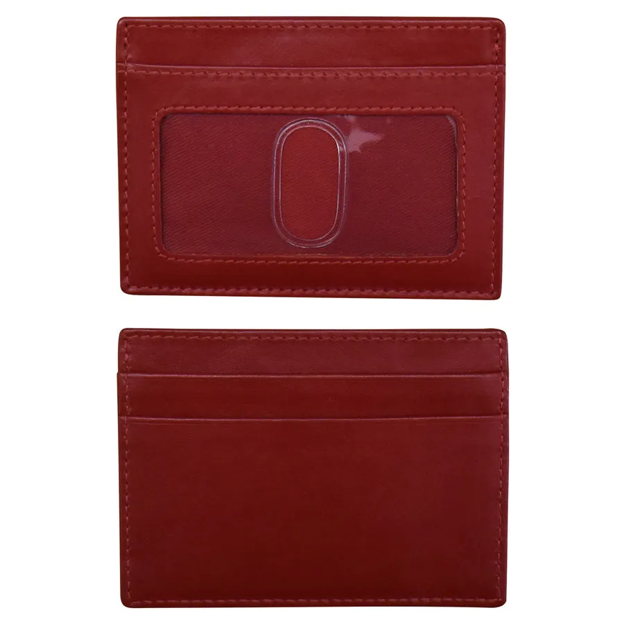 Leather I.D. and Credit Card Holder